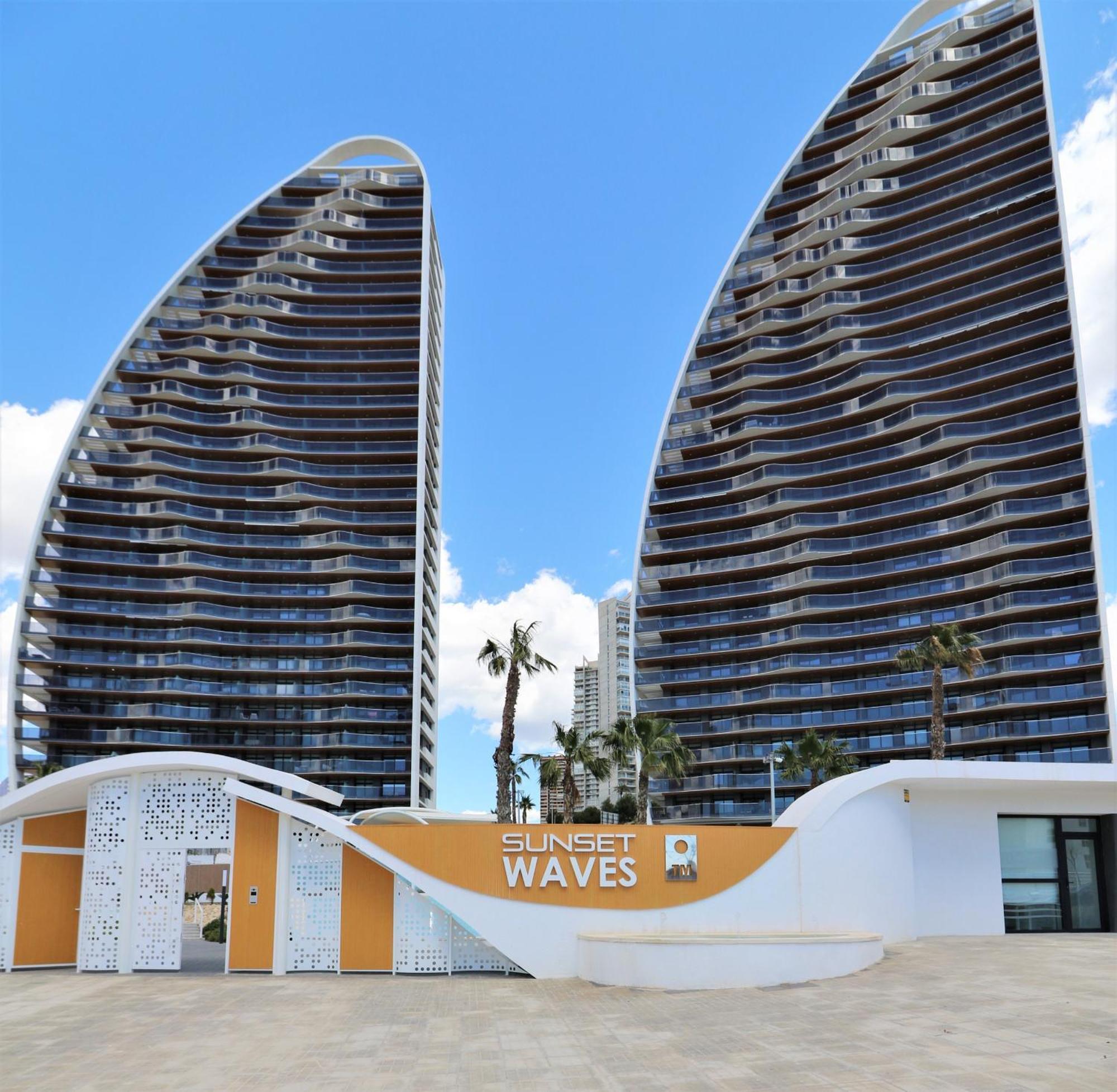 Sunset Waves Siesta Lejlighed Benidorm Eksteriør billede